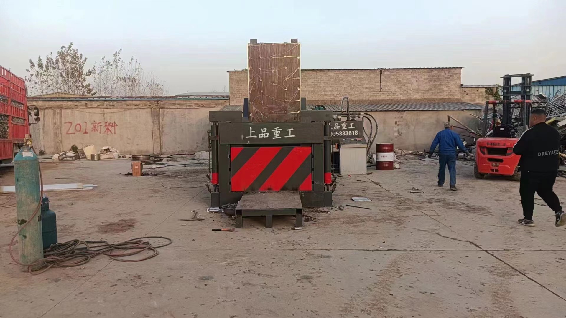 250吨棉花打包机